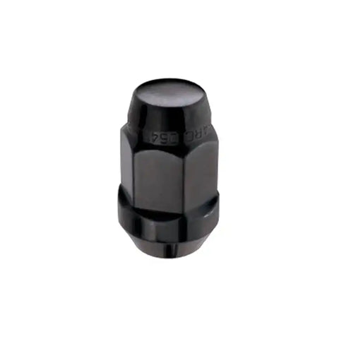 McGard Hex Lug Nut (Cone Seat Bulge Style) M12X1.5 / 3/4 1.45in. Length (Box of 144) - Black