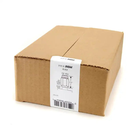 McGard 8 Lug Hex Install Kit w/Locks (Cone Seat Nut / Duplex) 9/16-18 7/8 2.5in. L - Black