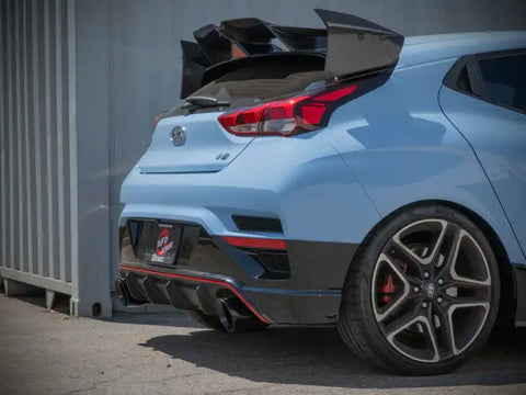 aFe 49-37029-B 21-22 Hyundai Veloster N L4-2.0L Takeda 3in 304 SS Axle-Back Exhaust System w/ Black Tip