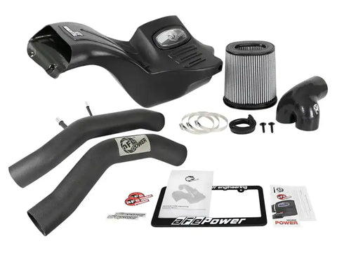 aFe 50-30024D Momentum XP Pro DRY S Cold Air Intake System w/ Black Aluminum Tubes