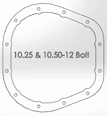 aFe 46-70022 Power Cover Diff Rear Machined COV R Ford Diesel Trucks 86-11 V8-6.4/6.7L (td)