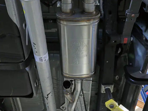 aFe 49-34139-P Gemini XV 3in 304 SS Cat-Back Exhaust w/ Cutout 19-21 GM Silverado/Sierra 1500 V8- Black Tips