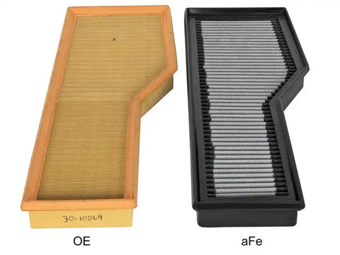 aFe 31-10069 Magnum FLOW Pro DRY S OE Replacement Filter 04-08 Porsche 911 Carrera (997) H6 3.6L