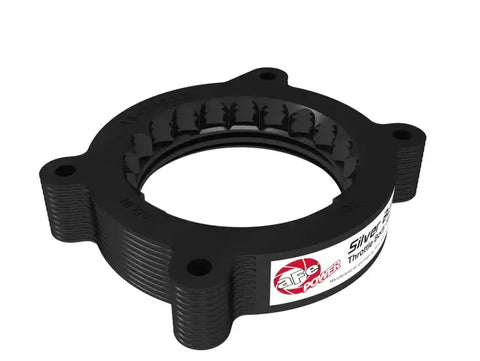 aFe 46-34017B 2020 Vette C8 Silver Bullet Aluminum Throttle Body Spacer / Works With Factory Intake Only - Blk
