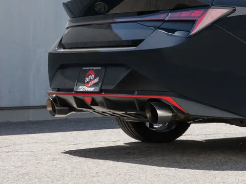 aFe 49-37027-P Takeda 22-23 Hyundai Elantra N L4-2.0L (t) 3in 304 SS Axle-Back Exhaust w/ Polished Tips