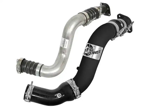 aFe 46-20284-B Bladerunner 3in Intercooler Hot and Cold Side Tubes 16-17 Nissan Titan XD V8 5.0L (td)