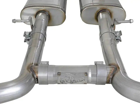 aFe 49-32067 MACH Force-Xp 2-1/2in 304 SS Cat-Back Exhaust 15-19 Dodge Challenger V6-3.6L - Raw Tip