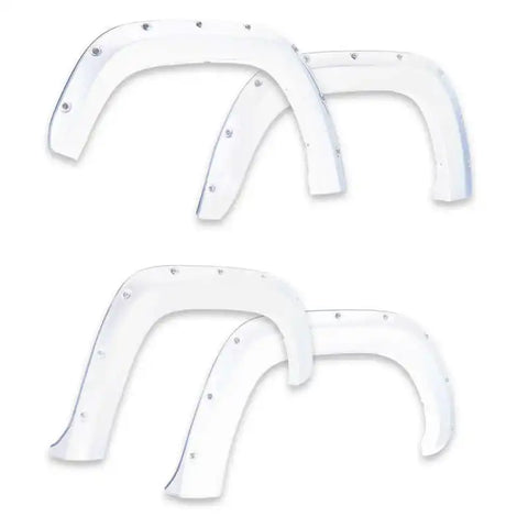 EGR 10+ Dodge Ram HD Bolt-On Look Color Match Fender Flares - Set Bright White