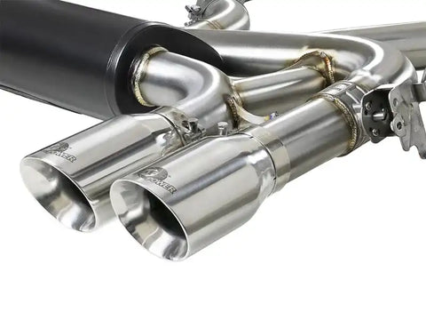 aFe 49-36351-P MACHForce XP Exhausts Cat-Back SS 21 BMW M2 Competition L6-3.0L w/Polished Tips