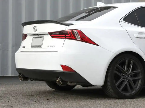 aFe 49-36059-C POWER Takeda 16-17 Lexus IS200t L4-2.0L (t) 2.5in-3in 304 SS CB Exhaust - Carbon Fiber