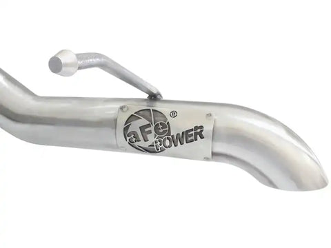 aFe 49-48055 MACHForce XP 2.5in SS-409 Cat-Back Exhaust 07-16 Jeep Wrangler (JK) V6-3.6L/3.8L (2-4 Door)