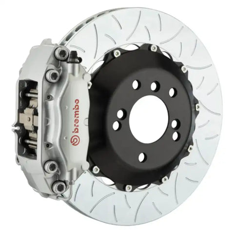 Brembo 00-03 M5/97-03 5-Series Rear GT BBK 4 Piston Cast 2pc 345x28 2pc Rotor Slotted Type3-Silver