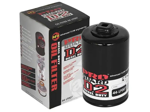 aFe 44-LF007-MB Pro GUARD D2 Oil Filter 97-08 Ford Trucks V6 4.2L / V8 4.6L (4 Pack)