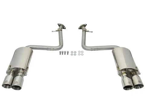 aFe 114613 Takeda 16-17 Lexus RC 200T 2.0L (t) 2in. SS Axle-Back Exhaust System w/Polished Tips