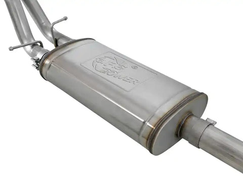 aFe 49-34104-P Vulcan Series 3in-2-1/2in 304 SS Cat-Back 2019 GM Silverado 1500 V8-5.3L w/ Polished Tips