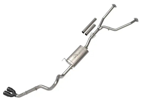 aFe 49-36061-B 2022 Toyota Tundra V6-3.5L (tt) Vulcan Series 2.5in to 3in 304 SS Cat-Back Exhaust w/ Black Tip