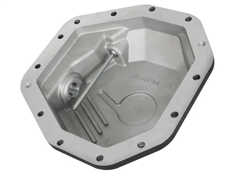 aFe 46-70352 Power Pro Ser Rear Diff Cover Black w/Mach Fins 2017 Ford Diesel Trucks V8-6.7L(td) Dana M275-14
