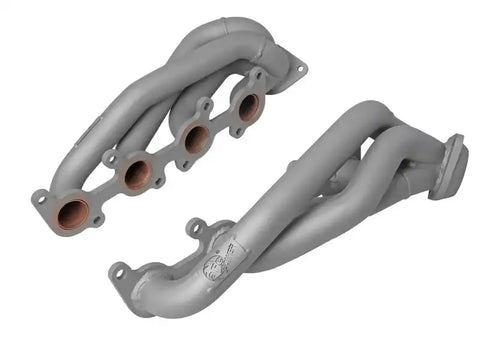 aFe 48-33025-1T Ford F-150 15-22 V8-5.0L Twisted Steel 1-5/8in to 2-1/2in 304 Stainless Headers w/ Titanium Coat