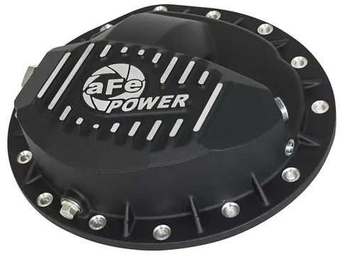 aFe 46-70372 Power Pro Series Rear Differential Cover Black w/ Machined Fins 99-13 GM Trucks (GM 9.5-14)