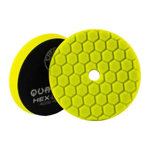 Chemical Guys Hex-Logic Quantum Heavy Cutting Pad - Yellow - 5.5in - Case of 12