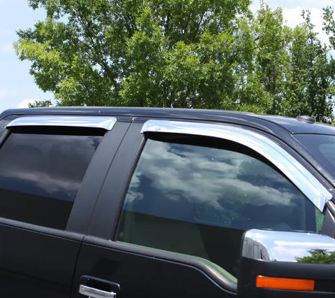 Husky Liner (AVS) AVS Chrome Ventvisor