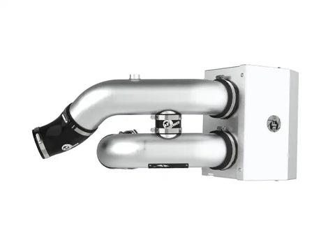 aFe 52-10015DH Rapid Induction Cold Air Intake Brushed w/Pro DRY S Filter 21-22 Ford F-150 Raptor V6-3.5L (tt)