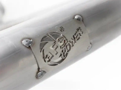 aFe 48-46207 Twisted Steel Y Pipe 2-2.5in SS Exhaust 12-17 Jeep Wrangler Unlimited V6-3.6L(4 Dr-Manual Trans)