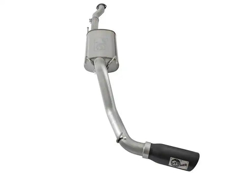 aFe 49-46026-B MACHForce XP Cat-Back SS w/Black Tips 16 Toyota Tacoma V6-3.5L