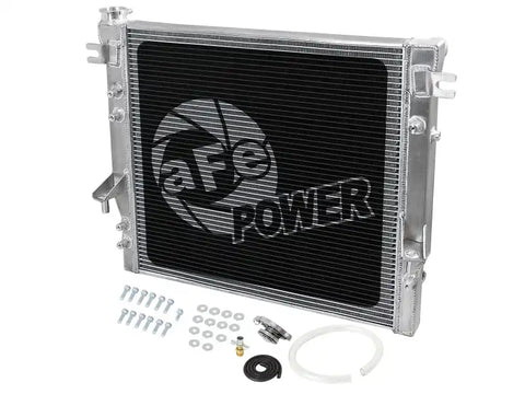 aFe 46-52001 BladeRunner Street Series Tube & Fin Aluminum Radiator 07-18 Jeep Wrangler (JK) V6-3.6L/3.8L
