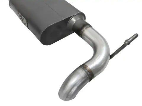 aFe 49-08042-1 Scorpion 2-1/2in Alum Steel Cat-Back Hi-Tuck 07-18 Jeep Wrangler (JK) V6 (Fits 4 Dr Model Only)