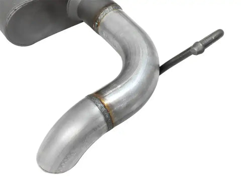 aFe 49-08046 Scorpion Exhaust System Axle Back Aluminized Hi-Tuck 07-17 Jeep Wrangler JK V6 3.6/3.8L