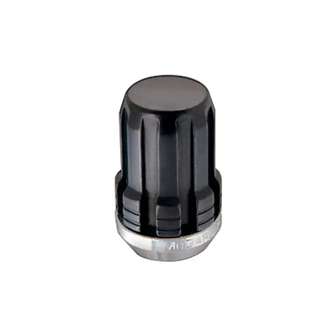 McGard SplineDrive Lug Nut (Cone Seat) M12X1.25 / 1.24in. Length - Black (Req. Tool)