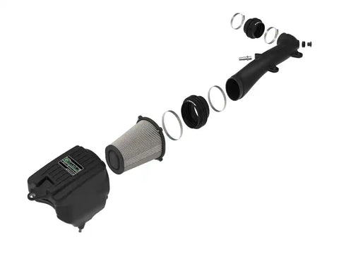 aFe 53-10017D Quantum Pro Dry S Cold Air Intake System 18-19 Jeep Wrangler (JL) V6-3.6L