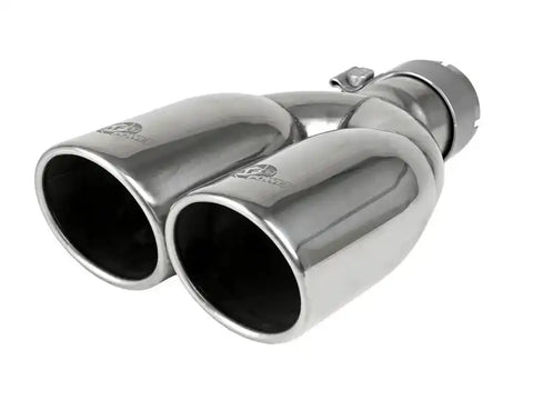 aFe 49-38086-P Vulcan Series 2.5in 304 SS Axle-Back Exhaust Polished 07-18 Jeep Wrangler (JK) V6-3.6/3.8L