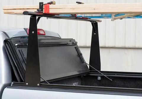 Bak Industries Bakflip CS/F1 Fiberglass Hard Folding Tonneau With Rack