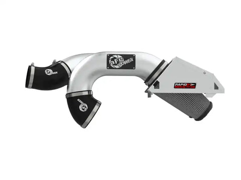 aFe 52-10015DH Rapid Induction Cold Air Intake Brushed w/Pro DRY S Filter 21-22 Ford F-150 Raptor V6-3.5L (tt)