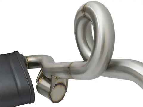aFe 49-36415-C MACHForce-Xp 2in 304 SS Cat-Back Exhaust w/Carbon Fiber Tips 13-16 Porsche Boxster 2.7L/3.4L