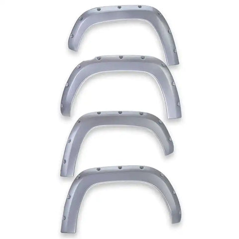 EGR 2017 Ford Super Duty Bolt-On Look Color Match Fender Flares - Set Ingot Silver