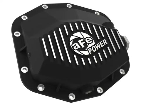 aFe 46-71280B POWER 21-22 Ram 1500 TRX Hemi V8 6.2L (sc) PRO Series Rear Differential Cover Black w/ Machined