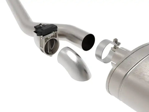 aFe 49-34139-P Gemini XV 3in 304 SS Cat-Back Exhaust w/ Cutout 19-21 GM Silverado/Sierra 1500 V8- Black Tips