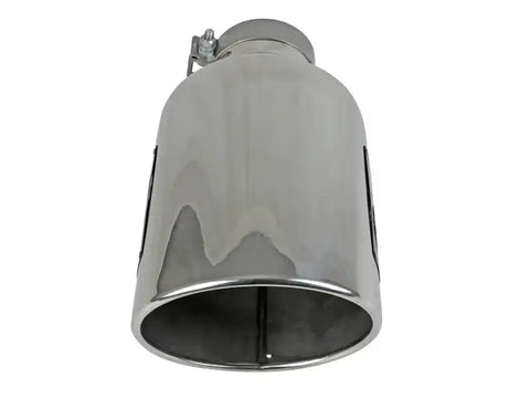 aFe 49T40801-P15 Power MACH Force-Xp 304 Stainless Steel Clamp-on Exhaust Tip - Polished