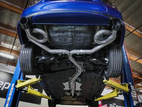 aFe 49-36630-C 22-23 Honda Civic Si L4 1.5L (t) Takeda 2.5in to 3in 304 SS Cat-Back Exhaust w/Carbon Fiber Tips