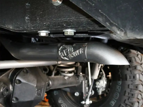 aFe 49-46226 MACH Force-Xp 2-1/2in 409 Stainless Steel Cat-Back Exhaust Jeep Wrangler 07-11 V6-3.8L (4dr)