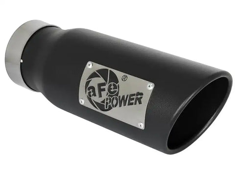 aFe 49-33112-B Vulcan Series 3.5in 409 SS Cat-Back Exhaust 13-19 Ford Transit V6 3.5L (TT) w/ Black Tips