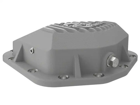 aFe 46-71090A Power Street Series Rear Differential Cover Raw w/Machined Fins 18-21 Jeep Wrangler JL Dana M200