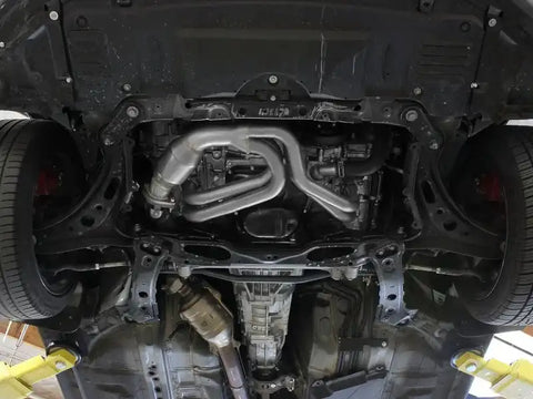 aFe 48-36005-1HC 12-17 Toyota 86 / FRS BRZ Twisted Steel 304 Stainless Long Tube Header w/ Cat