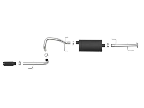 aFe 49-36040-1P MACHForce XP 2.5in 304-SS Exhaust Cat-Back w/ Polished Tip 10-20 Toyota 4Runner V6-4.0L