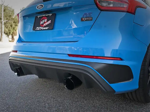 aFe 49-33103-B Takeda 3in 304 SS Cat-Back Exhaust System w/ Black Tips 16-18 Ford Focus RS I4-2.3L (t)