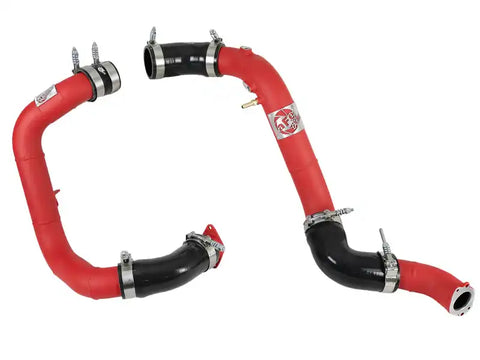 aFe 46-20344-R Bladerunner 2.25in & 2.5in Intercooler Tubes Hot Cold 16-18 Honda Civic I4-1.5L (t) - Red