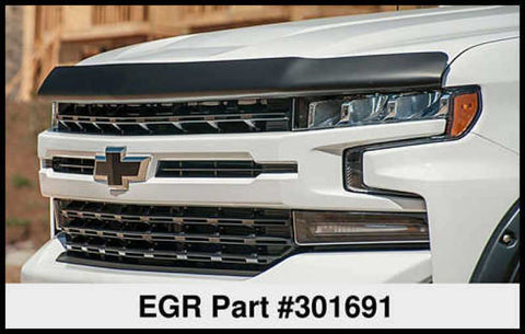 EGR 301691 Superguard Hood Guard Dark Smoke Finish